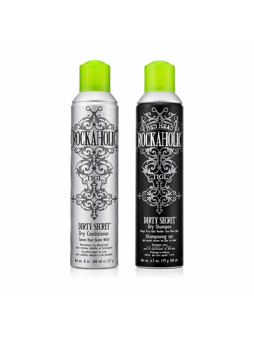TIGI Rockaholic Dirty Secret Dry Shampoo & Dry Conditioner Duo Set